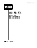 Toro 38409 Operator'S Manual preview