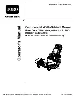 Toro 38696 Operator'S Manual preview