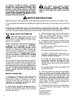 Preview for 2 page of Toro 41440 Operator Instructions Manual