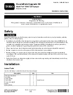 Toro 41642 Installation Instructions Manual preview