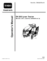 Toro 4573 Operator'S Manual предпросмотр