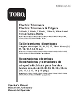 Toro 51301 Operator'S Manual preview