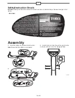 Preview for 3 page of Toro 51460 - Cordless Trimmer Operator'S Manual