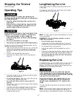 Предварительный просмотр 5 страницы Toro 51467 - Cordless Electric Trimmer Operator'S Manual