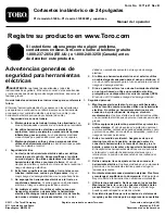 Preview for 9 page of Toro 51496 Operator'S Manual