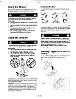 Preview for 6 page of Toro 51591 - Super 12 Amp Electric Blower/Vacuum Operator'S Manual