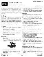 Preview for 1 page of Toro 51594 Operator'S Manual