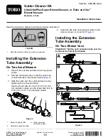 Preview for 1 page of Toro 51668 Installation Instructions