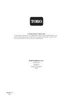 Предварительный просмотр 28 страницы Toro 51930B Operator'S Manual