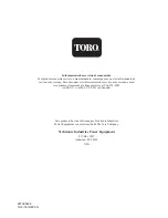 Предварительный просмотр 82 страницы Toro 51958 Operator'S Manual