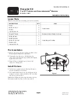 Preview for 1 page of Toro 59225 Installation Instructions