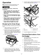 Preview for 14 page of Toro 60in Bagger Kit Operator'S Manual