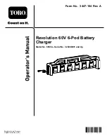 Предварительный просмотр 1 страницы Toro 66550 Series Operator'S Manual