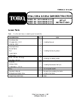 Toro 73470 Setup Instructions предпросмотр