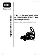 Toro 74251 Operator'S Manual preview