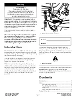 Preview for 2 page of Toro 74408 Z334 Z Master Operator'S Manual