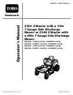 Toro 74408 Operator'S Manual предпросмотр