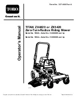 Toro 74920 Operator'S Manual preview