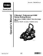 Preview for 1 page of Toro 74942TE Operator'S Manual