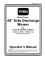 Preview for 1 page of Toro 78268 Operator'S Manual