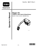 Preview for 1 page of Toro 78463 Operator'S Manual