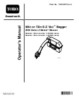 Preview for 1 page of Toro 78534 Operator'S Manual