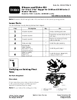 Preview for 1 page of Toro 78537 Installation Instructions