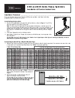 Toro 835S Series Installation And Service Instructions Manual preview