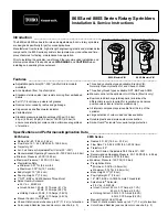 Toro 860S Series Installation And Service Instructions Manual preview