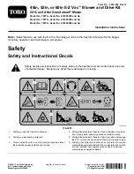 Preview for 1 page of Toro E-Z Vac 78574 Installation Instructions Manual