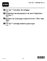 Preview for 1 page of Toro E-Z Vac 79346 Operator'S Manual