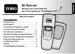 Предварительный просмотр 13 страницы Toro EZ-Remote User Manual