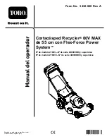 Предварительный просмотр 53 страницы Toro Flex-Force Power System 21863 Manual