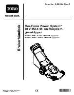 Предварительный просмотр 153 страницы Toro Flex-Force Power System 21863 Manual