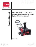 Toro Flex-Force Power System 39901 Service Manual preview