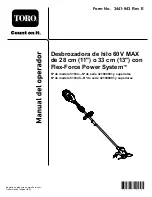 Предварительный просмотр 23 страницы Toro Flex-Force Power System 51834 Operator'S Manual