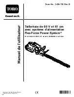 Предварительный просмотр 39 страницы Toro Flex-Force Power System 51855T Operator'S Manual