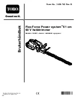 Предварительный просмотр 75 страницы Toro Flex-Force Power System 51855T Operator'S Manual