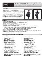 Toro FLX34 Series Installation And Service Instructions Manual preview