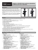 Toro FLX35-6 Series Installation And Service Instructions Manual preview