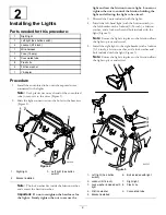 Preview for 2 page of Toro GrandStand 114-3505 Installation Instructions