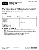 Toro Grandstand 139-1529 Installation Instructions preview