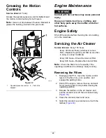 Предварительный просмотр 28 страницы Toro GrandStand 74527 Operator'S Manual