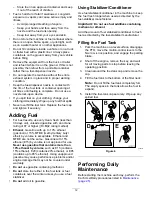 Preview for 12 page of Toro GrandStand TURBO FORCE 74513 Operator'S Manual