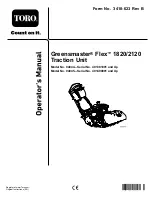 Предварительный просмотр 1 страницы Toro Greenmaster Flex 04044 Operator'S Manual