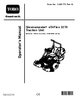 Preview for 1 page of Toro Greensmaster eTriFlex 04590 Operator'S Manual