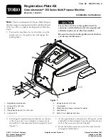 Preview for 1 page of Toro Groundsmaster 360 Series Installation Instructions