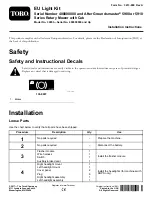 Preview for 1 page of Toro Groundsmaster 5900 Series Installation Instructions Manual