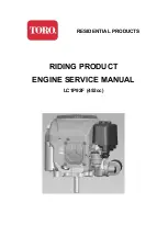 Toro LC1P92F Service Manual preview