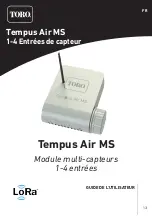 Preview for 13 page of Toro LoRa Tempus Air MS User Manual